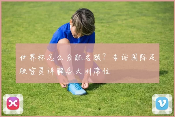 世界杯怎么分配名额?专访国际足联官员详解各大洲席位