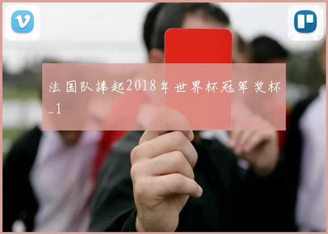 法国队捧起2018年世界杯冠军奖杯_1