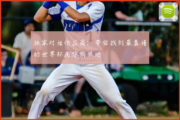 独家对话供应商：带你找到最靠谱的世界杯用球购买地