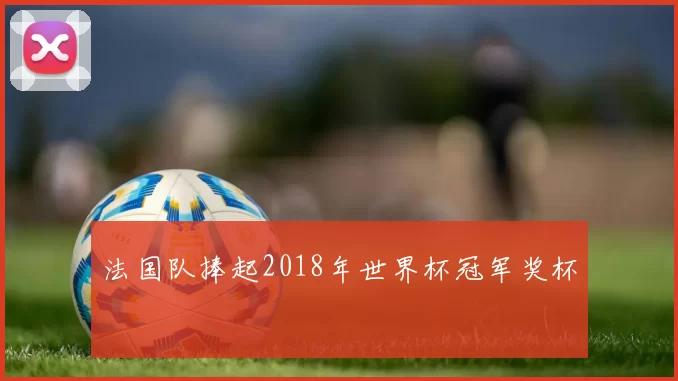 法国队捧起2018年世界杯冠军奖杯